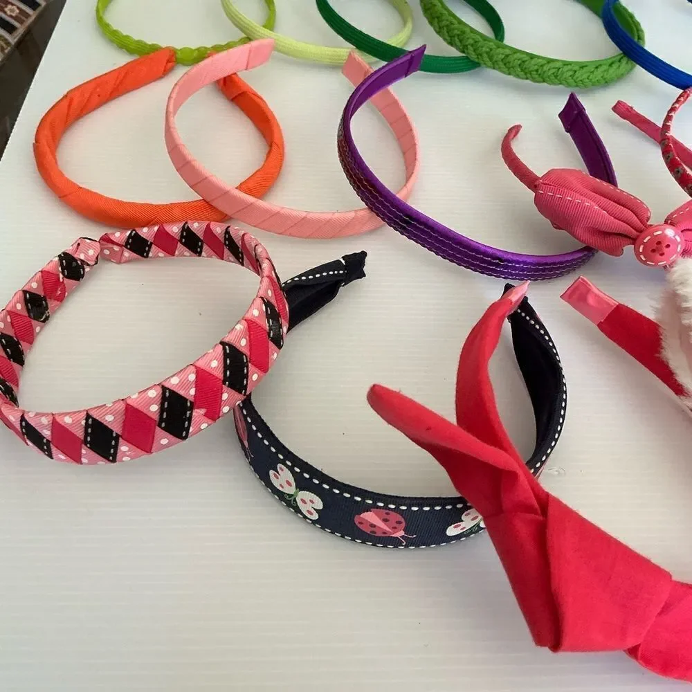 Lot of 15 assorted girls headbands